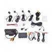 12V 4 Parking Sensors LCD Display Camera Video Car Reverse Backup Radar System Kit Buzzer Alarm