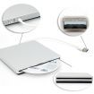 Free Shipping! USB External Slot Load CD DVD RW ROM Drive Writer Burner For Notebook Mac Laptop