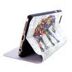 Fancy Elephant PU Leather with Plastic & Display Window for iPhone 6(Film + Pen)