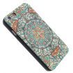 Retro Pattern PU Leather with Plastic & Display Window for iPhone 6(Film + Pen)