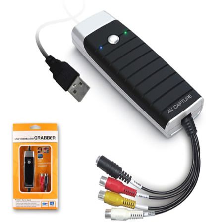 USB 2.0 Audio Video Grabber Video Capture Kartenkonverter Unterstützt globale Videosysteme für PC/DVD Mugast Audio Video Capture 
