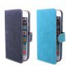 Retro Matte Leather PU Leather Cover with Card Slot for iPhone 6 Plus - Blue