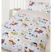 Glow In The Dark Double Bed Happy Puppy Quilt Cover Set