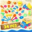 34 Piece Beach Play Set
