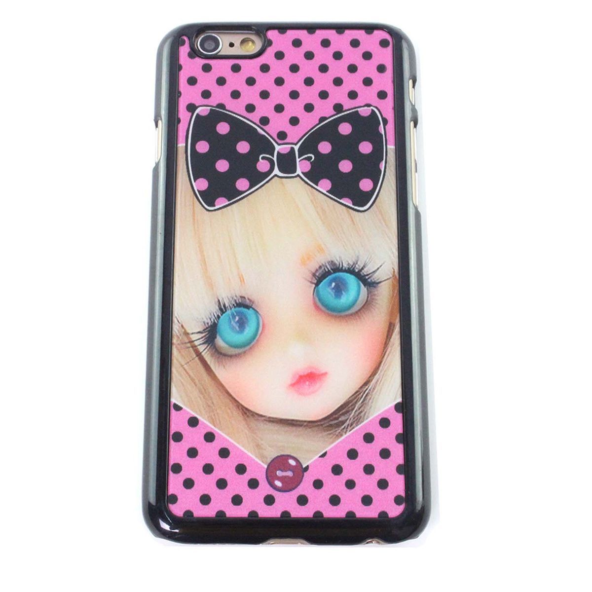 3D Lovely Girl Pattern ABS + PC Back case for iphone 6