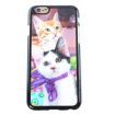 3D Cat Pattern ABS + PC Back case for iphone 6