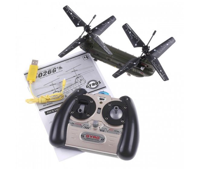 mini rc chinook helicopter