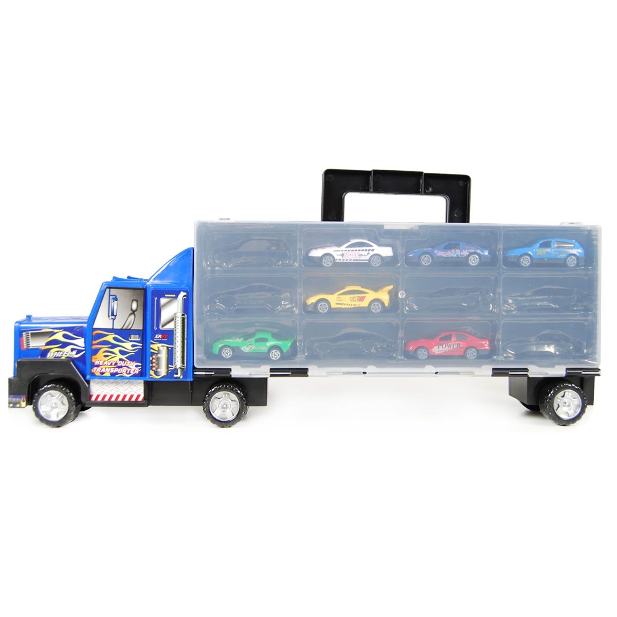 truck carry case with cars