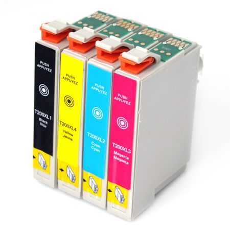 10x Ink Cartridge T200XL for Epson XP100 XP400 XP200 XP300 WF 2530 2540 ...