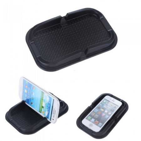 Silica Gel Anti-Slip Car Dashboard Non-slip Mat Magic Sticky Pad for Phone PDA mp3/4 Black