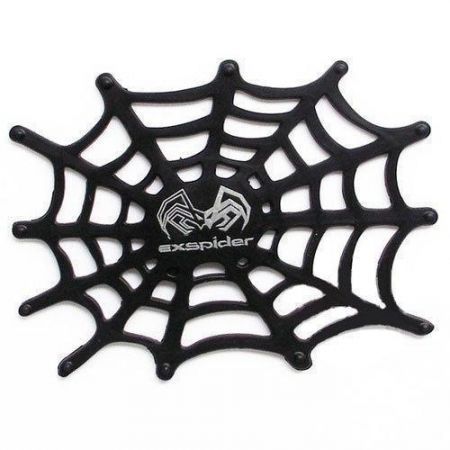 Car Black Cobweb Spider Silicone Gel Cell Phone Sticky Pad Anti Slip Mat Net Web