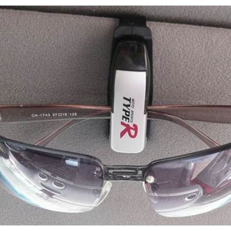 Car Visor Accessories Eye Glasses Sunglasses Holder (random color)
