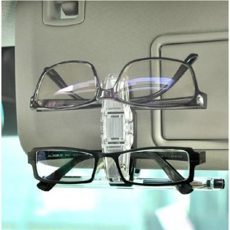 LUD Car Visor Clip Premium Double Glasses Sunglasses Clip Card Ticket Holder Clip
