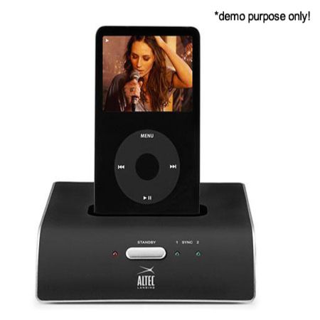 Altec Lansing M812 Octiv Air iPod Docking Station With Wireless