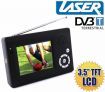 Laser Pocket Digital TV Classic C30 with 3.5inch TFT LCD Screen & DVBT - Doubles as Set Top Box