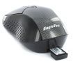 EagleTec 2.4GHz Wireless Laser 800 / 1200 / 1600 DPI Switchable Resolution PC USB Mouse - Black