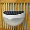 LUD Waterproof LED Solar Powered Mini Garden Wall Lamp