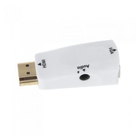 1080P HDMI Male to VGA Female Adapter Video Converter with Audio Output