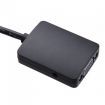 Measy H2V 1080P HDMI Male to VGA Female Cable Video Converter Adapter + Audio for PC Monitor Projector TV Black