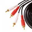 3m/10ft 2-RCA Male to 2-RCA Male Dual Stereo AV Audio Video Cable Cord