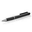 N16 Pen Style Stereo Digital Voice Recorder w/ Earphones - Black + Silver (8GB)