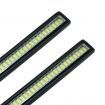 2pcs 12V 40LED Waterproof Car DRL Fog Strip Daytime Running Light White Tide