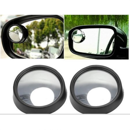LUD 2pcs Blind Spot Rear View Rearview Mirror for Car