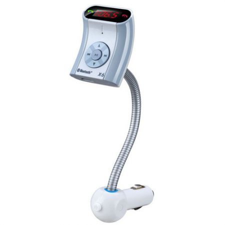 Car Kit MP3 Player Bluetooth Handsfree FM Transmitter Modulator With USB TF Tide