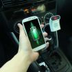 Car Kit MP3 Player Bluetooth Handsfree FM Transmitter Modulator With USB TF Tide