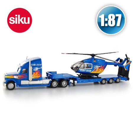 Siku Super 1:87 Scale Model Die-Cast Metal Helicopter Stunt Team Vehicle Toy Gift Playset