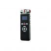 T80 1" LCD Digital USB Rechargeable Voice Recorder / MP3 Player / USB Flash Drive - Black + Silver (4GB)