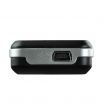 T80 1" LCD Digital USB Rechargeable Voice Recorder / MP3 Player / USB Flash Drive - Black + Silver (4GB)