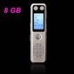 805 Handheld LCD Screen Mini Digital Voice Recorder MP3 Player with Built-in Speaker - Gold (8GB)