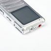 DVR20 1.44" Screen Digital Voice Recorder / MP3 Player - Silver White (8 GB)