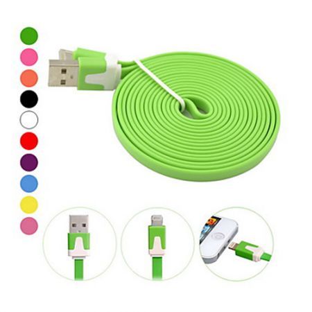 2M Dock 8-Pin USB Charging Cable for iPhone 6/iPhone 6 Plus/iPhone 5/5S/5C (Random Color)