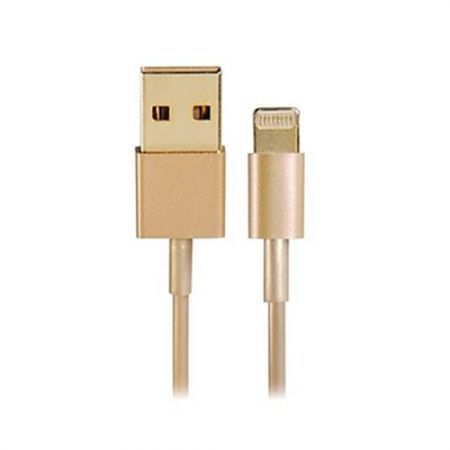 30-Pin Gold Color Charging USB Data Cable for iPhone 6 iPhone 6 Plus iPhone 5/5S/5C(100cm)