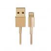 30-Pin Gold Color Charging USB Data Cable for iPhone 6 iPhone 6 Plus iPhone 5/5S/5C(100cm)
