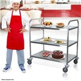 Trolley Stainless Steel Kitchen Service Cart