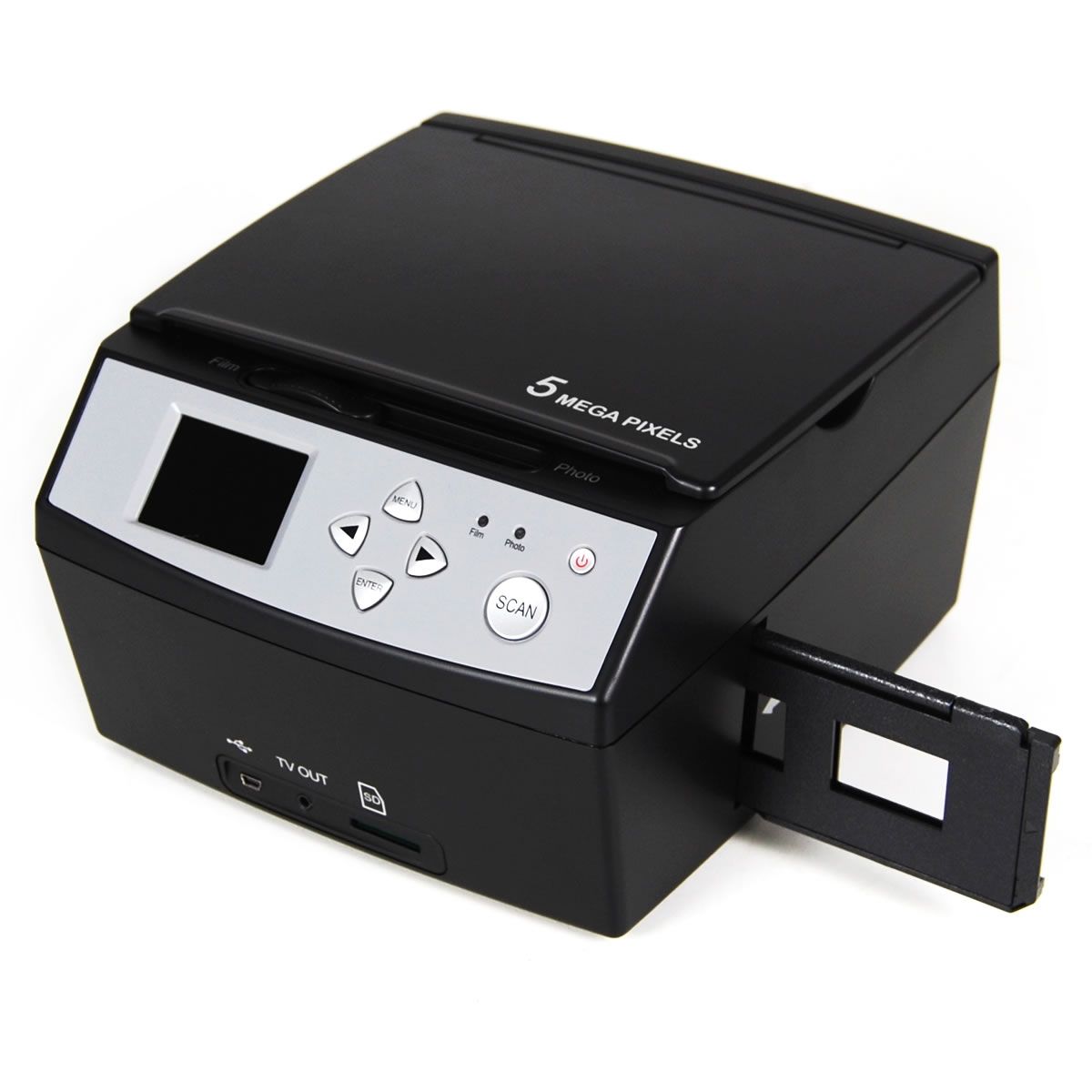 Photo and Film Negative Combination Scanner