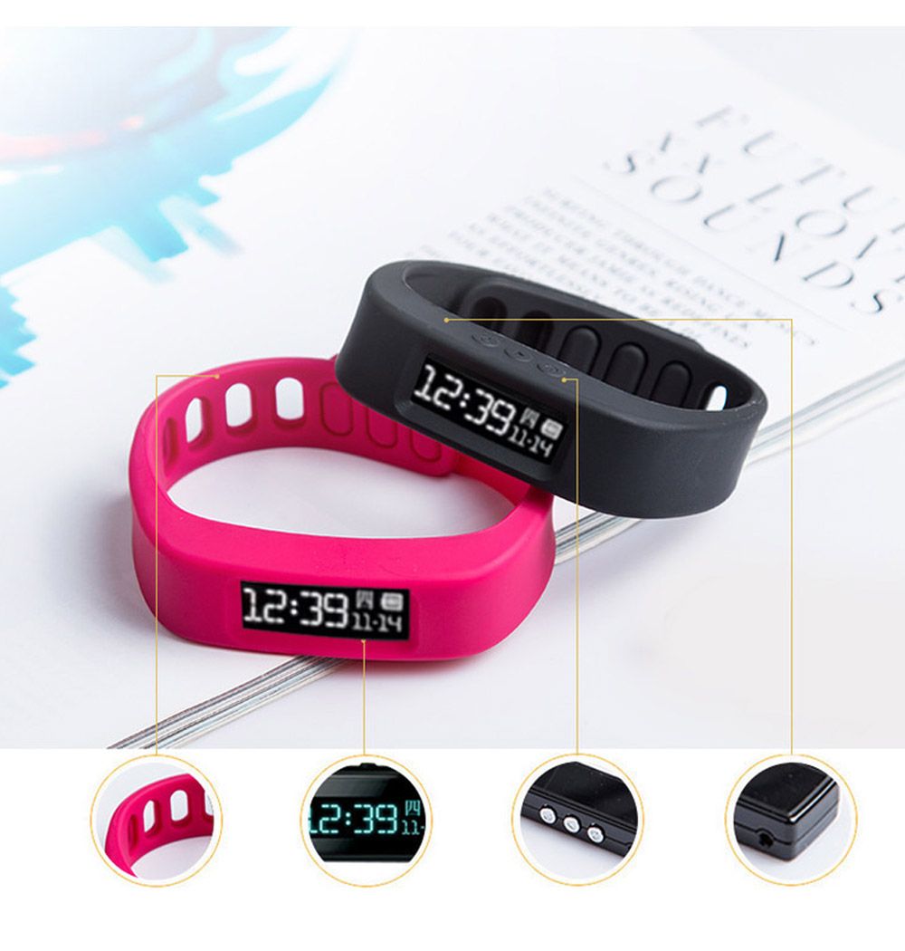 Sports Pedometer Calories Monitor Smart Bracelet Wristband Watch multi ...