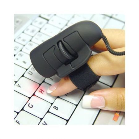 3D USB Finger Mouse Optical Laptop Notebook PC 1200DPI