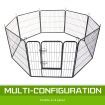 Pet Playpen Heavy Duty Foldable Dog Cage 8 Panel 32 inches