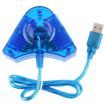 USB TO PC Game Controller Adapter Converter For PS2