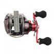 12BB 6.3:1 Right Hand Bait Casting Fishing Reel 10Ball Bearings + One-way Clutch High Speed Red