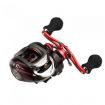 12BB 6.3:1 Left Hand Bait Casting Fishing Reel 10Ball Bearings + One-way Clutch High Speed Red