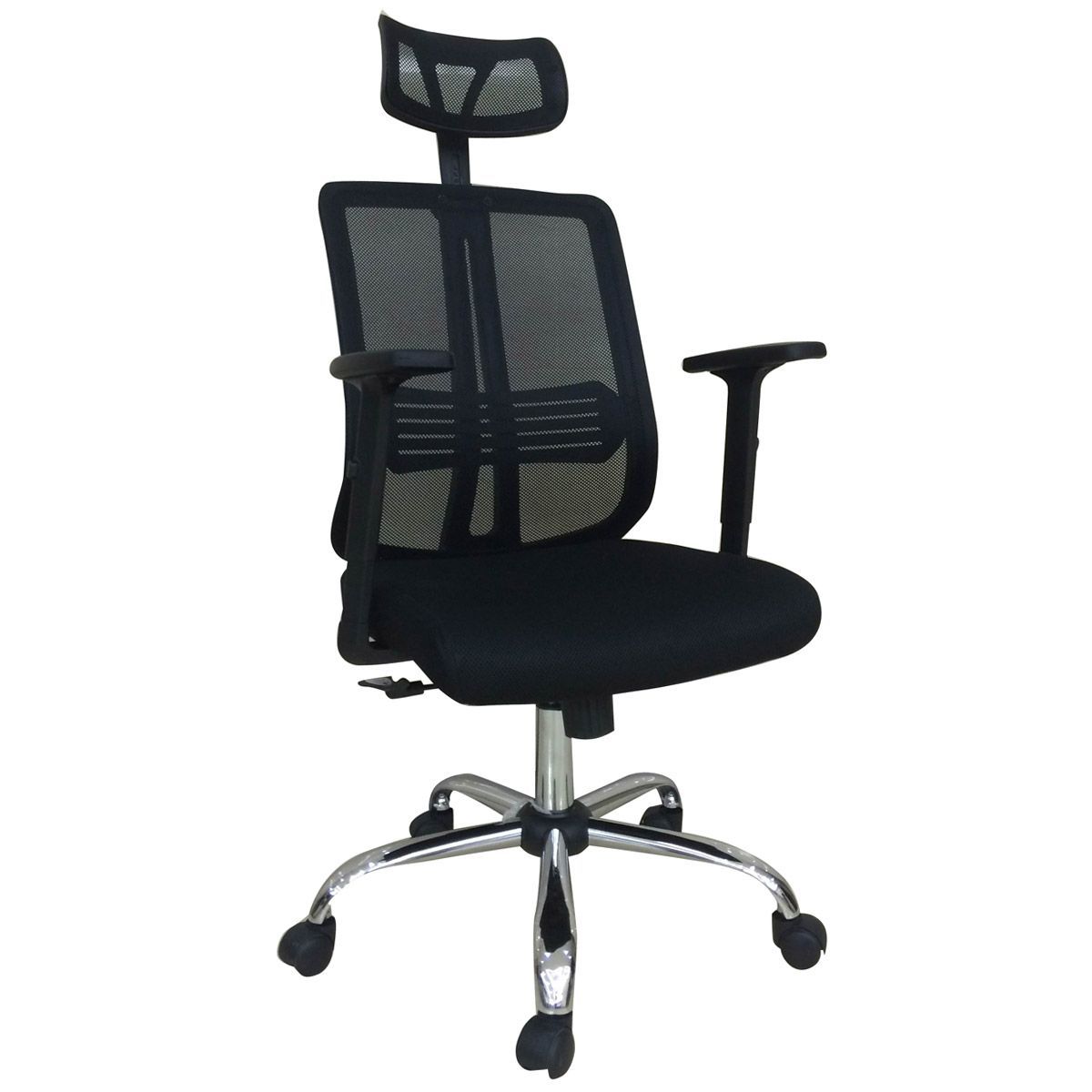 Executive Ergonomic Mesh Office Chair With Headrest   91151 997229 HD 