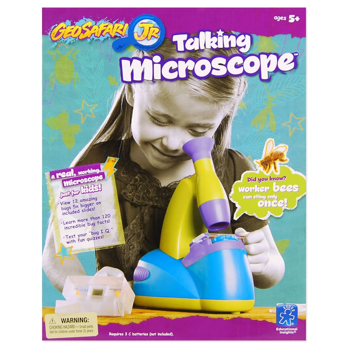 Geosafari Jr Talking Microscope for Kids | Crazy Sales