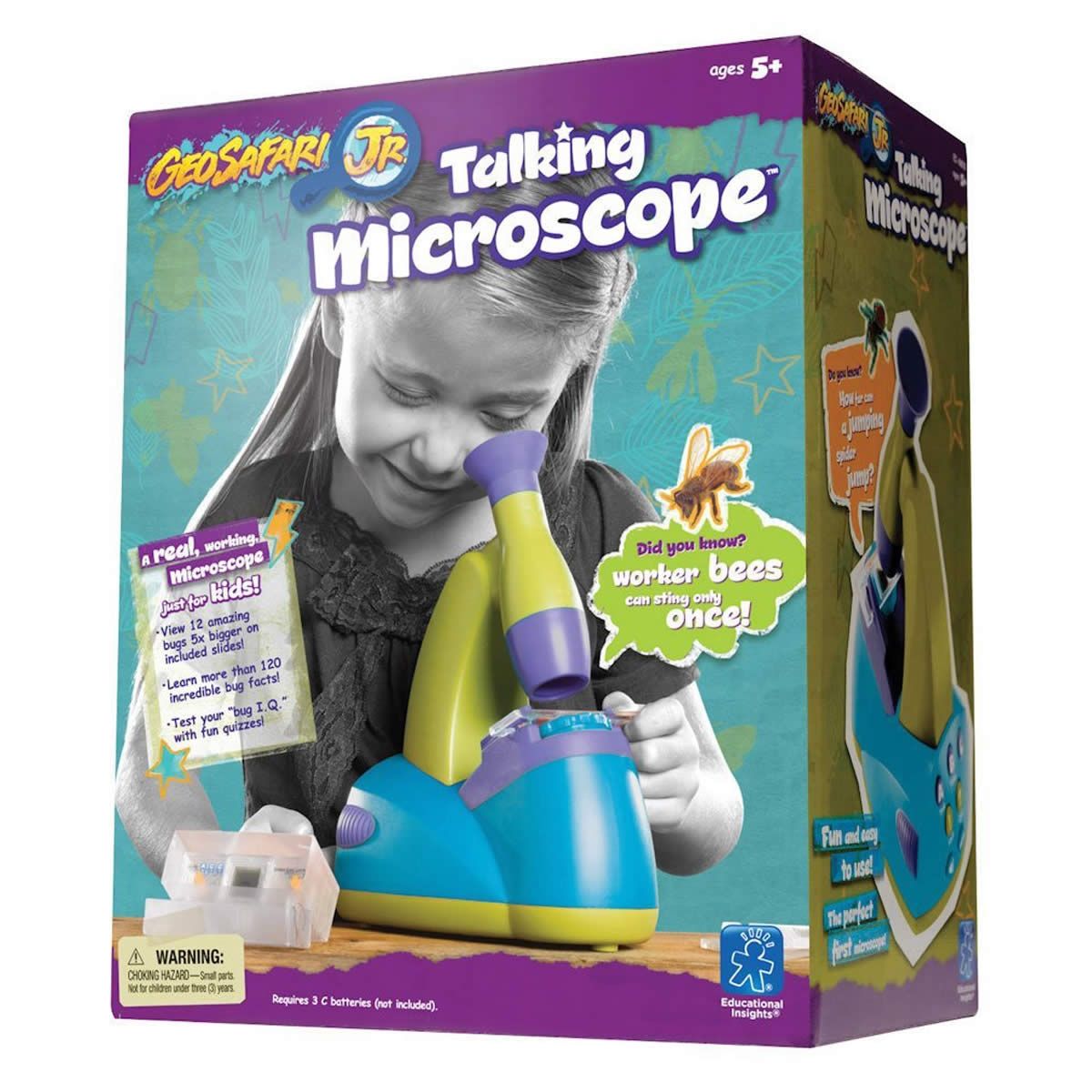 Geosafari Jr Talking Microscope for Kids | Crazy Sales