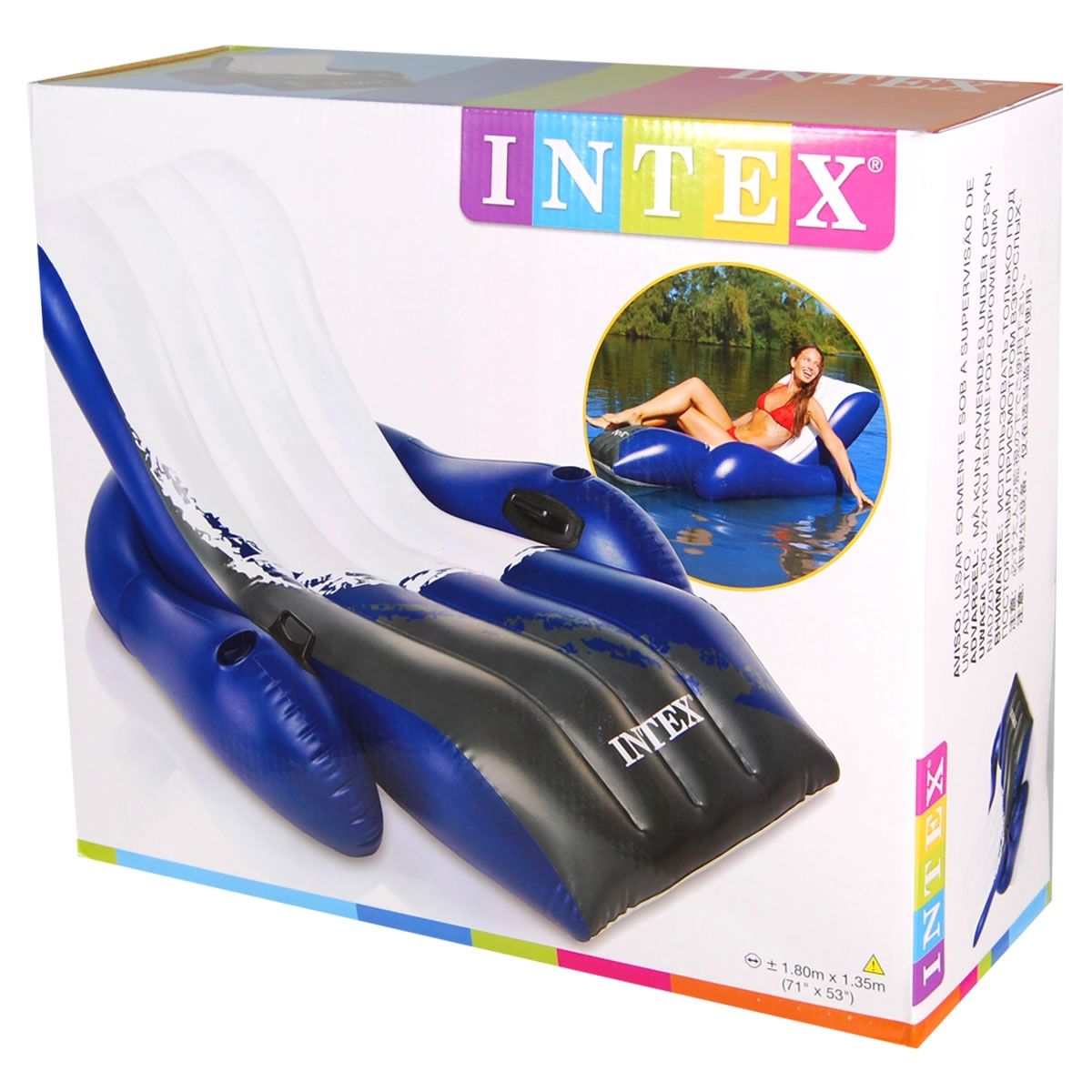 intex recliner lounge