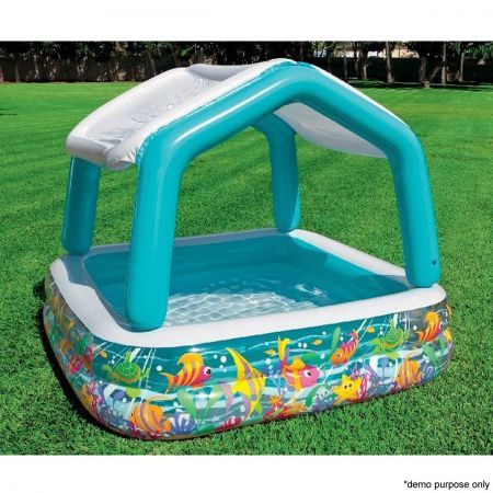 intex sun shade pool